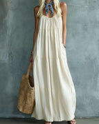 Willluxe® Tiered Maxi Dress Relaxed Fit Flowy Summer Dress