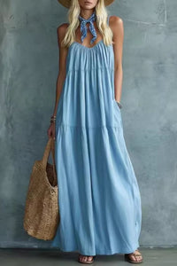 Willluxe® Tiered Maxi Dress Relaxed Fit Flowy Summer Dress