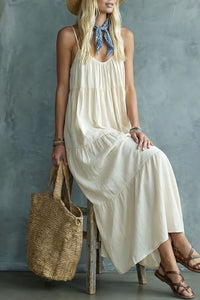 Willluxe® Tiered Maxi Dress Relaxed Fit Flowy Summer Dress