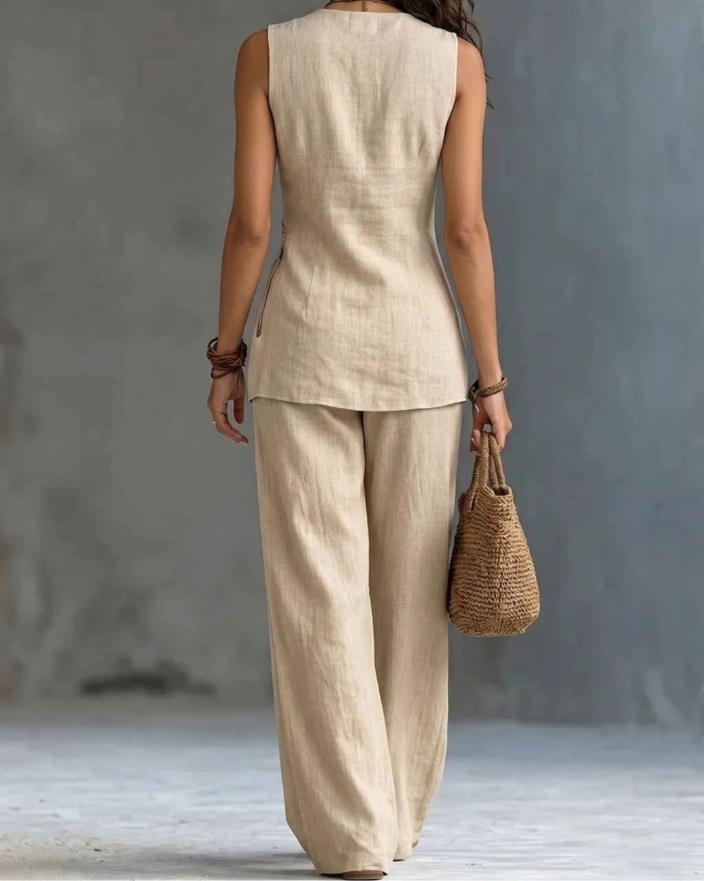 Willluxe® European Chic V-Neck Casual Set