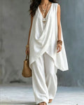 Willluxe® Boho Draped Two-Piece Set