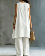 Willluxe® Boho Draped Two-Piece Set