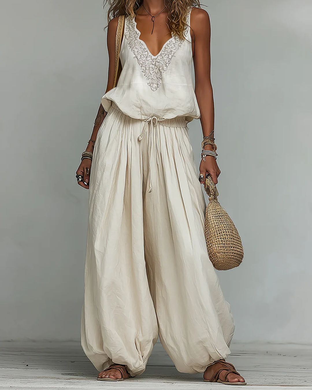 Willluxe® Dawn - Two-Piece Lace Boho Outfit Set