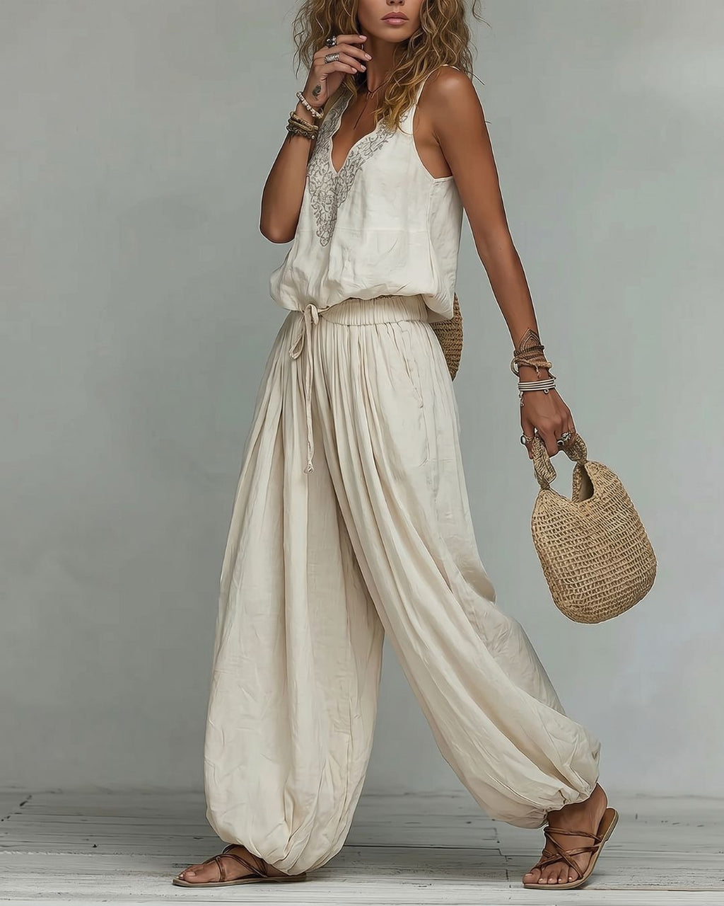 Willluxe® Dawn - Two-Piece Lace Boho Outfit Set