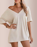 Willluxe® The Effortless V-Neck Lounge Set