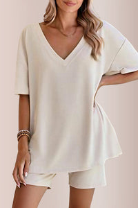 Willluxe® The Effortless V-Neck Lounge Set