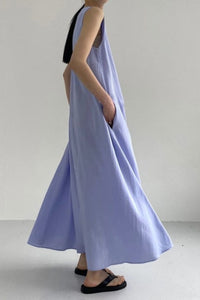 Willluxe® Chic Loose Fit Tank Dress Sleeveless Maxi Dresses