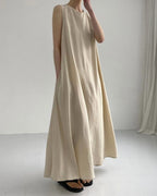 Willluxe® Chic Loose Fit Tank Dress Sleeveless Maxi Dresses
