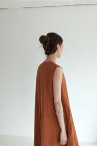 Willluxe® Chic Loose Fit Tank Dress Sleeveless Maxi Dresses