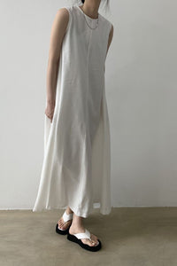 Willluxe® Chic Loose Fit Tank Dress Sleeveless Maxi Dresses