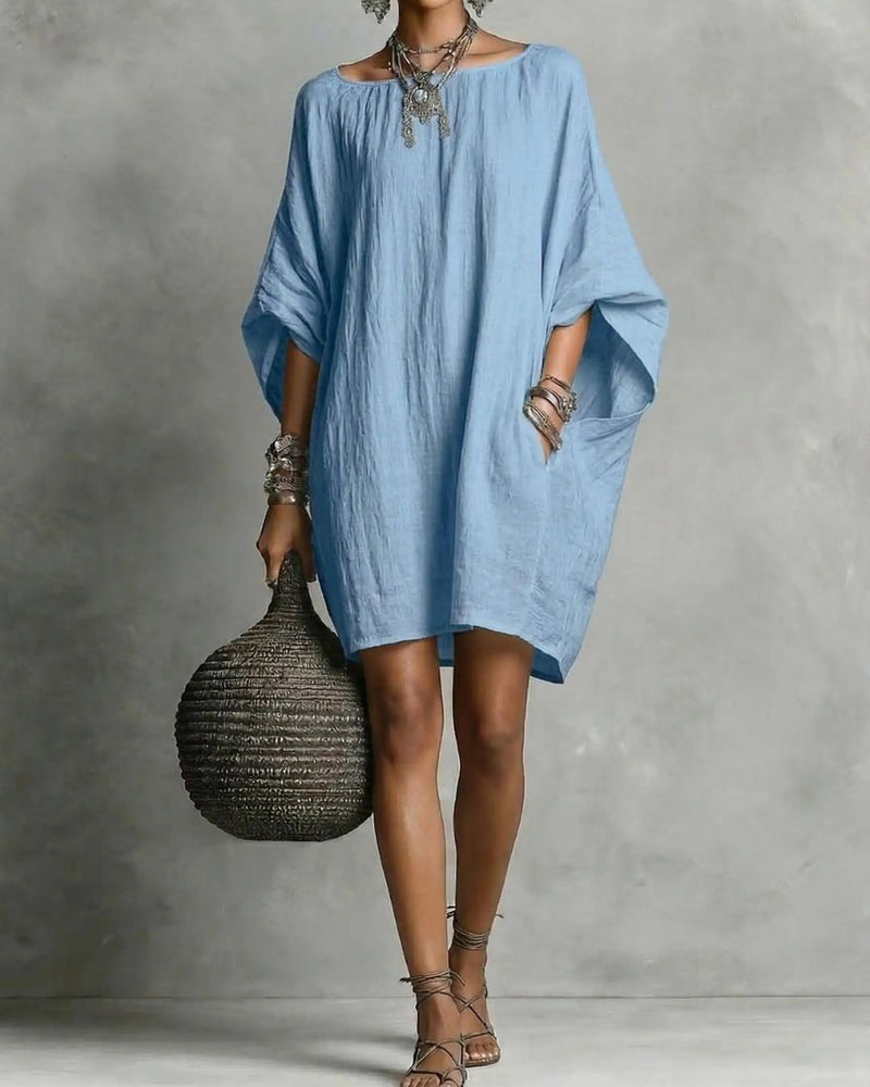 Willluxe® Casual Relaxed-Fit Mini Dress