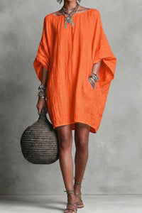 Willluxe® Casual Relaxed-Fit Mini Dress