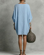 Willluxe® Casual Relaxed-Fit Mini Dress