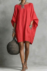 Willluxe® Casual Relaxed-Fit Mini Dress