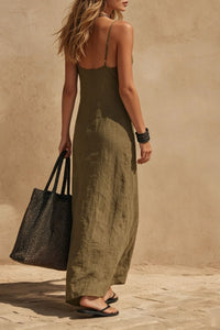Willluxe® Casual Sleeveless Maxi Sundress