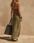 Willluxe® Casual Sleeveless Maxi Sundress