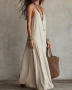 Willluxe® Boho Flowy Maxi Dress