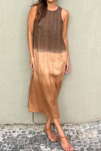 Willluxe® Sleeveless Gradient Tank Midi Dress