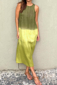 Willluxe® Sleeveless Gradient Tank Midi Dress