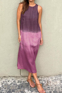 Willluxe® Sleeveless Gradient Tank Midi Dress