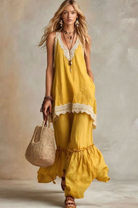 Willluxe® Ruffle Hem Set