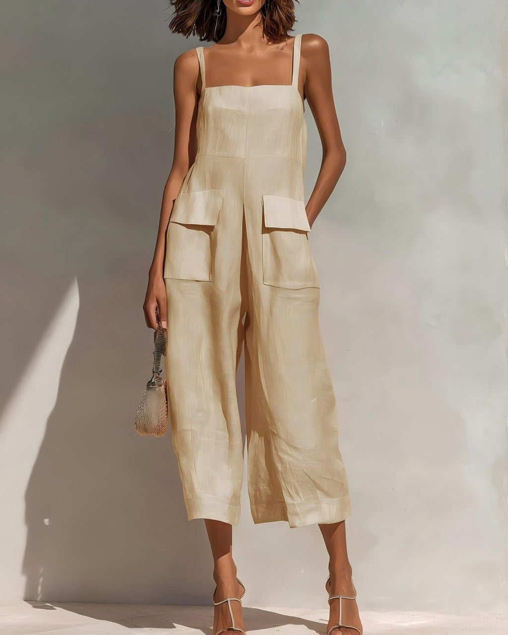 Willluxe® Elegant Relaxed Wide Leg Jumpsuit