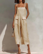 Willluxe® Elegant Relaxed Wide Leg Jumpsuit