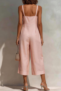 Willluxe® Elegant Relaxed Wide Leg Jumpsuit