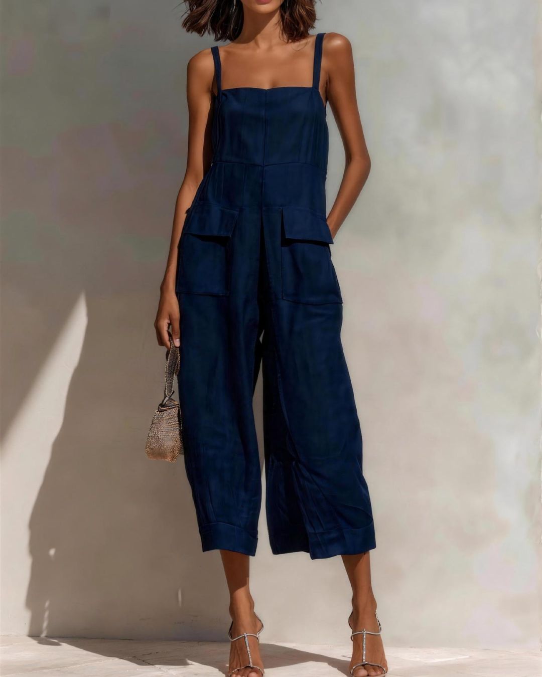 Willluxe® Elegant Relaxed Wide Leg Jumpsuit