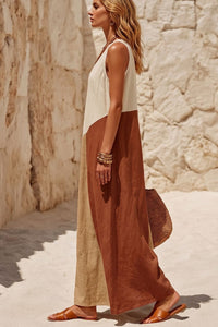 Willluxe® Sun Geometric Patchwork Dress