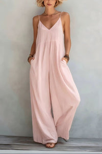 Willluxe® Casual Sleeveless Loose Jumpsuit