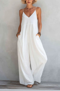 Willluxe® Casual Sleeveless Loose Jumpsuit