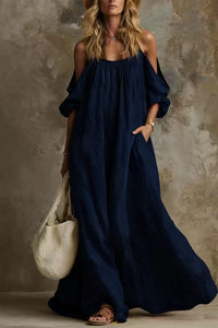 Willluxe® Resort Spaghetti Strap Swing Maxi Dress