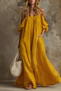 Willluxe® Resort Spaghetti Strap Swing Maxi Dress