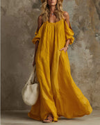 Willluxe® Resort Spaghetti Strap Swing Maxi Dress