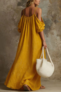 Willluxe® Resort Spaghetti Strap Swing Maxi Dress