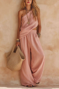 Willluxe® Casual One-Shoulder Ruched Set