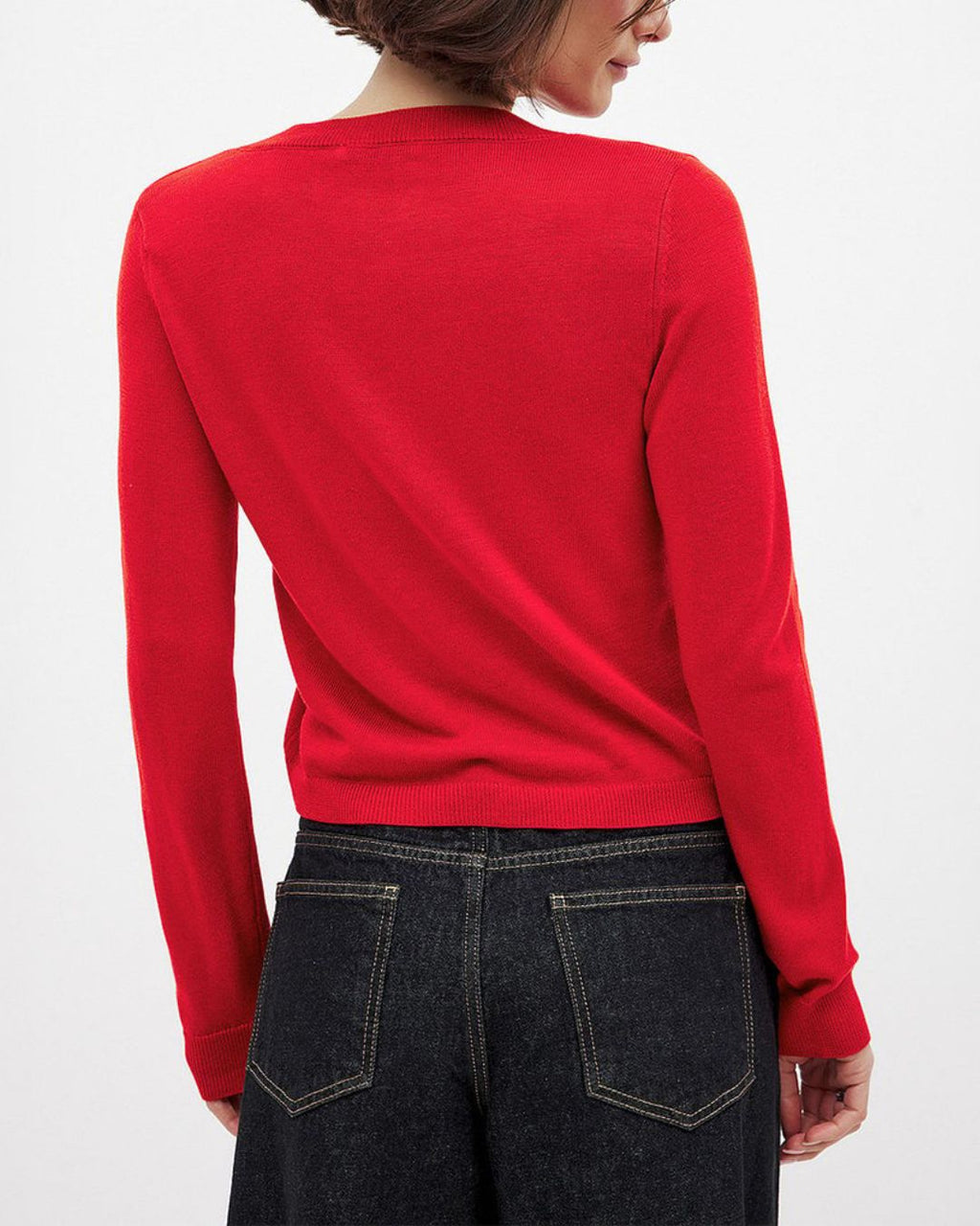 Willluxe® Lightweight Crew Neck Long Sleeve Sweater