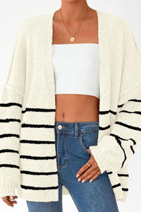 Willluxe® Oversized Lantern Sleeve Knit Cardigan Sweater