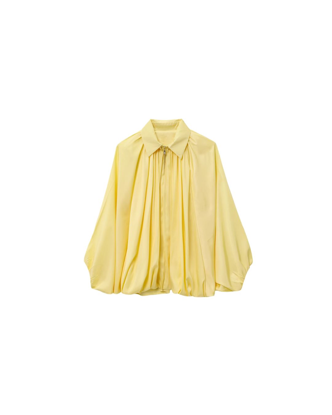Willluxe® Oversized Batwing Sleeve Bomber Jacket