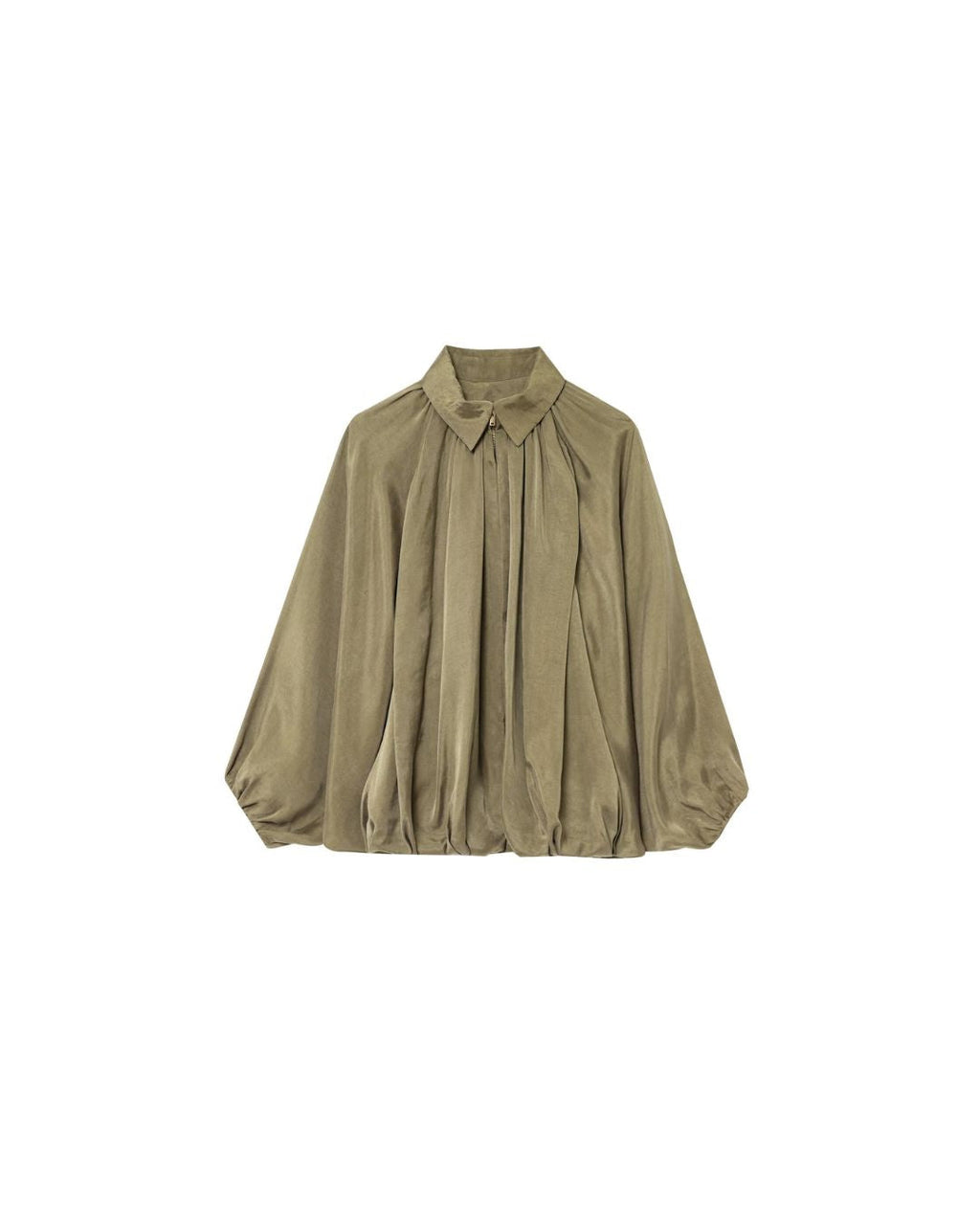 Willluxe® Oversized Batwing Sleeve Bomber Jacket