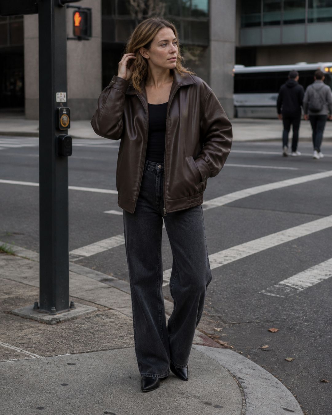 Willluxe® Oversized Bomber Jacket