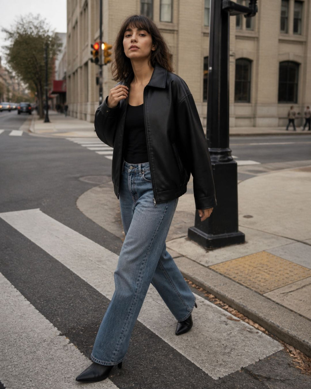 Willluxe® Oversized Bomber Jacket