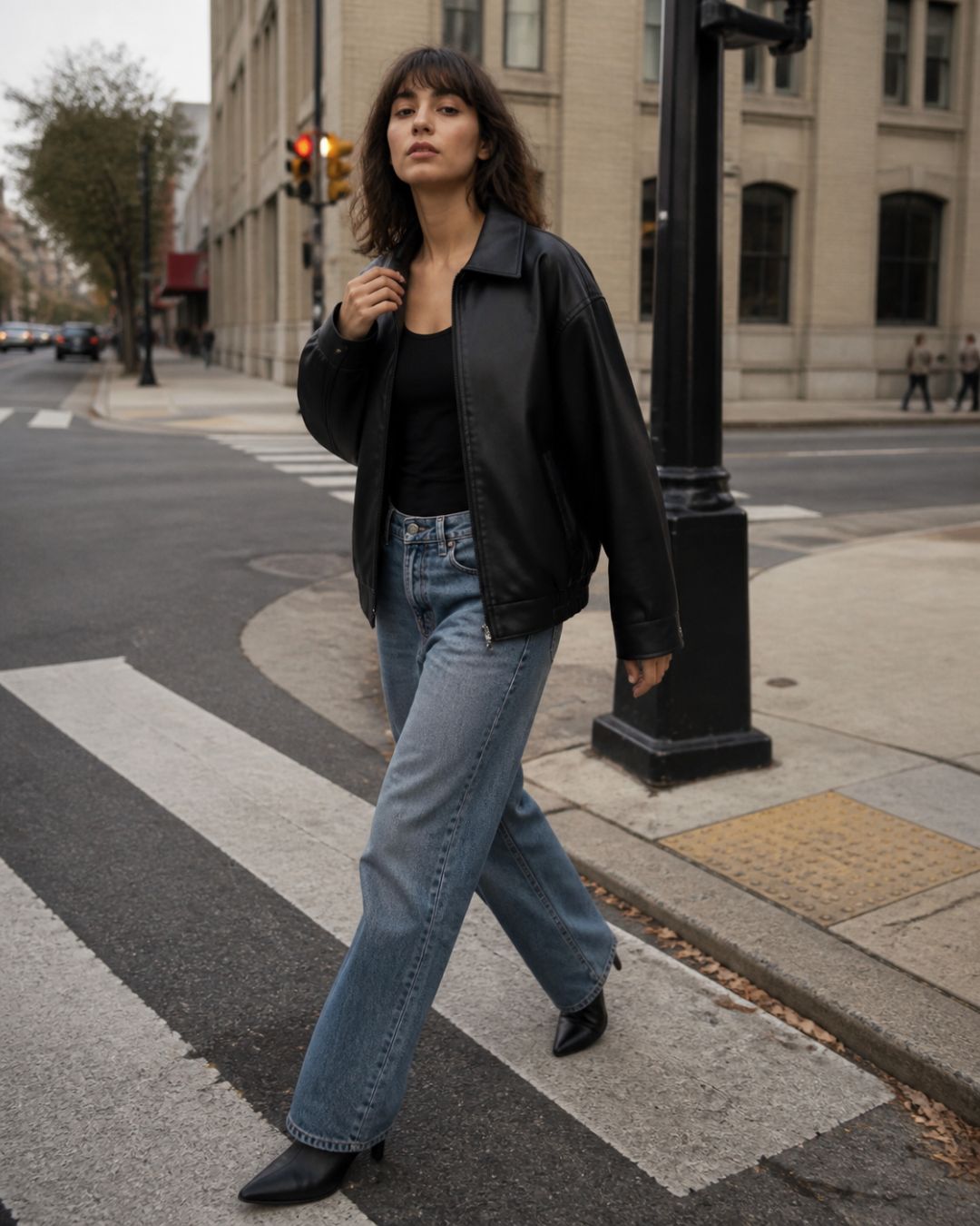 Willluxe® Oversized Bomber Jacket