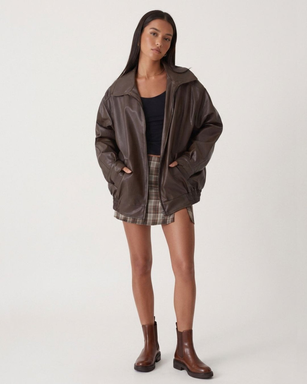 Willluxe® Oversized Bomber Jacket