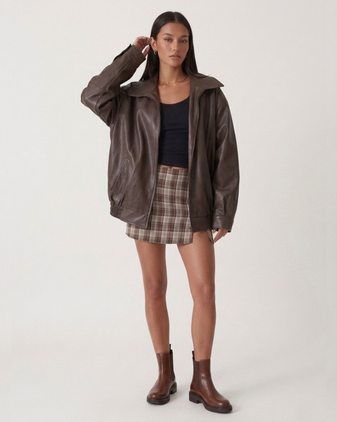 Willluxe® Oversized Bomber Jacket