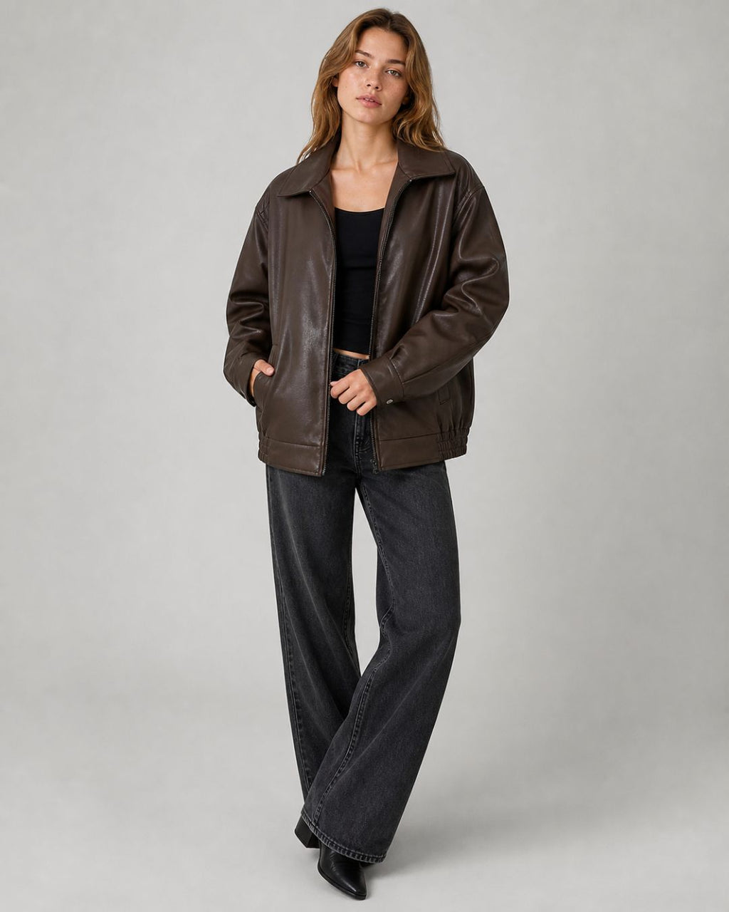 Willluxe® Oversized Bomber Jacket