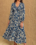Willluxe® Floral Lace Boho A-Line Dress