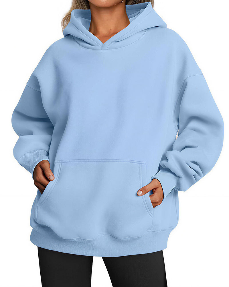 Willluxe® The Everyday Oversized Drop-Shoulder Hoodie