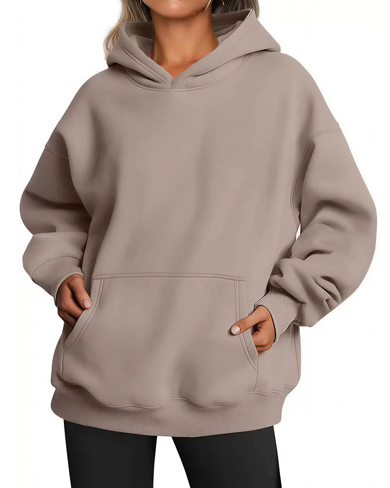 Willluxe® The Everyday Oversized Drop-Shoulder Hoodie